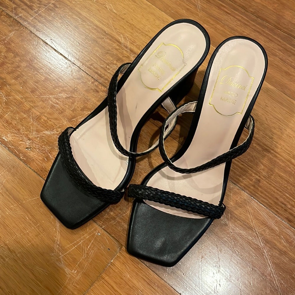 Summer heel mule
